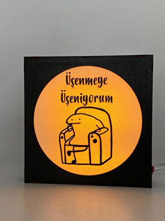 Üşenmeye üşeniyorum - Işıklı Dekor