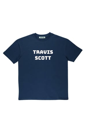 Lenithra Travis Scott Utopia Sırt Baskılı Unisex Oversize T-shirt Füme / M