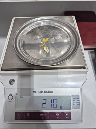 925 Ayar Papatya silver kişiye özel isimli 0,1 ct pırlanta külçe kolye.rose.gold.rodaj 