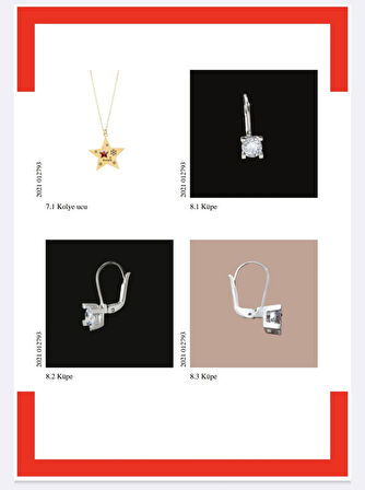 925 Ayar Papatya Silver Tektaş küpe.rose.gold.rodaj