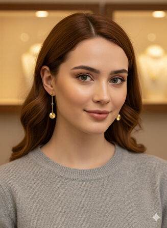 925 Ayar Papatya Silver kristal daire küpe.kalemli gözlü top küpe.rose.gold.rodaj