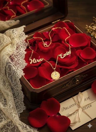 925 Ayar Kişiye Özel 2 İsimli Özel 0,03 CT Pırlanta Saatli Singapur Zincir İsim Kolye.rose.gold.rodaj