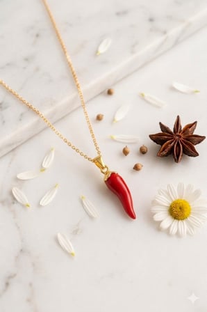 925 Ayar Gümüş Papatya Silver Biber Kolye.rose.gold.rodaj