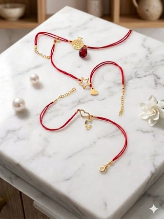 925 Ayar Gümüş Papatya Silver Murano Cam Nar Tanesi Nar Bileklik.rose.gold.rodaj