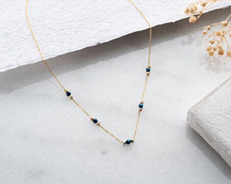 925 ayar papatya silver dorica ay taşı kolye<ay taşı,özel kolye<rose,gold,rodaj>