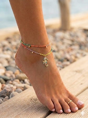 925 Ayar Gümüş Özel Işıltılı Renkli Mineli Minimal Halhal Çeşitleri.rose.gold.rodaj Seçeneği 