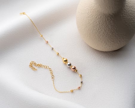 925 AYAR PAPATYA SİLVER cilalı dorica bileklik<rose,gold,rodaj>