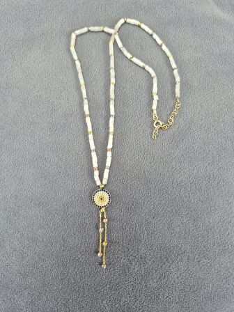 925 ayar papatya silver binbir gece kolye.doricalı nazar kolye.göz kolye.rose,gold,rodaj