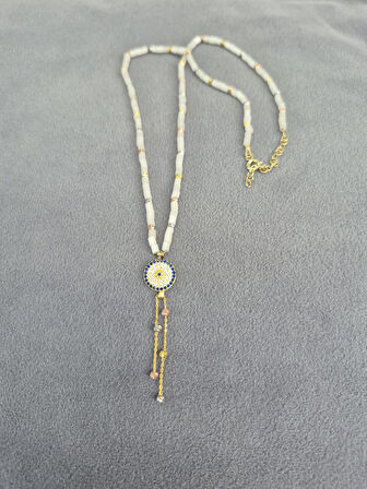 925 ayar papatya silver binbir gece kolye.doricalı nazar kolye.göz kolye.rose,gold,rodaj