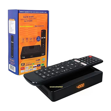 ANDROİD 14 4GB/32GB TV BOX + HD UYDU ALICI (İKİSİ BİR ARADA SÜPER ÜRÜN)