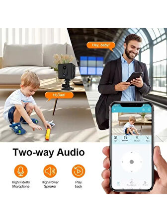 Güvenlik kamerası (4g Sim Kart Ile Çalışır) - (Dünyanın her yerinden izleme imkanı)