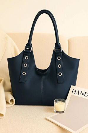 Lüks Kadın El ve Omuz Çantası – Minimalist Şık Tasarım