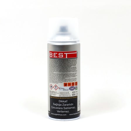 BEST PARLAK METAL SPREY BOYA 400 ML ALÜMİNYUM