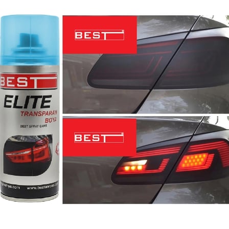BEST ELİTE TRANSPARAN FAR BOYASI 200 ML MAVİ