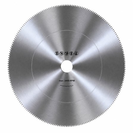 560x4 Profil Testere Dairesi HSS Metal Profil Kesme Testeresi