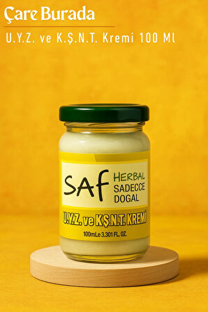 Saf Herbal - U.Y.Z ve K.Ş.N.T. Kremi 100 Ml