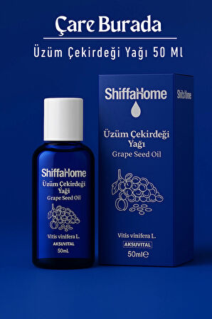 Üzüm Çekirdeği Yağı 50 Ml (Dahilen Kullanıma Uygun)