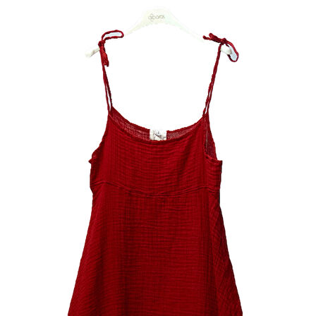 %100 Pamuk Müslin Nefes Alır Kadın Askılı Yazlık Gecelik Elbise Pijama – Rahat, Şık ve Çok Amaçlı