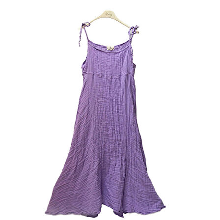 %100 Pamuk Müslin Nefes Alır Kadın Askılı Yazlık Gecelik Elbise Pijama – Rahat, Şık ve Çok Amaçlı