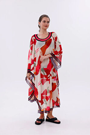 Kimono Pareo - Tesettür Pareo - Kemer Model 240x135 Cm