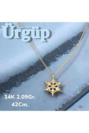 14AYAR 2.09Gram Altın Kartanesi Kolye