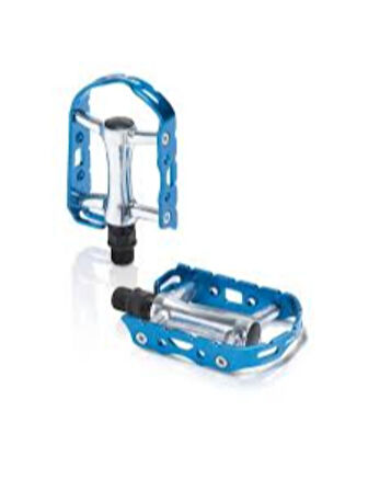 XLC PEDAL MTB ULTRALIGHT PD-M15 ALUMINYUM GÜMÜŞ MAVİ 2020