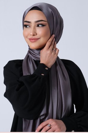 Harem Scarf Como Saten Şal V-17