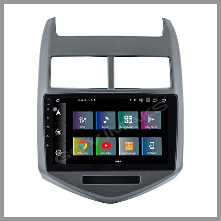 GOVİMAKS CHEVROLET AVEO 2011-2015 UYUMLU 4 GB RAM 64 GB HAFIZA ANDROID MULTIMEDIA TEYP