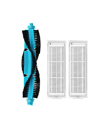 Viomi V2 PRO Uyumlu Yedek Ana Fırça ve Hepa Filtre-3 Parça