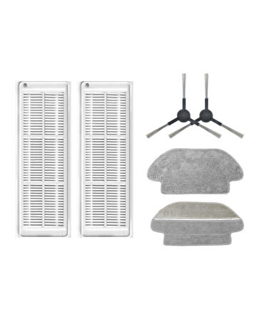 Viomi V3 Uyumlu Yedek Hepa Filtre Yan Fırça Mop-6 Parça