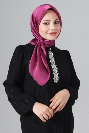 Harem Scarf Como Saten Şal V-38