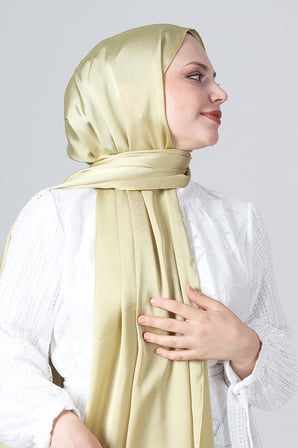 Harem Scarf Como Saten Şal V-81