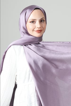 Harem Scarf Como Saten Şal V-86