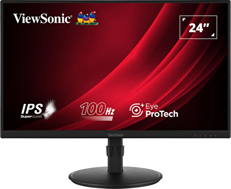 VIEWSONIC VA2408-HDJ 23.8 INC 5MS 100HZ 1920X1080 FHD TILT SWIVEL PIVOT YUKSEKLIK AYARLI MONITOR