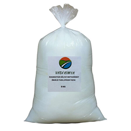 Magnezyum Sülfat (İngiliz Tuzu, Epsom Tuzu) - 5 Kg