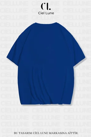 Unisex Kadın Erkek Vıkıng Valhala Baskılı Özel Tasarım Oversize T-shirt