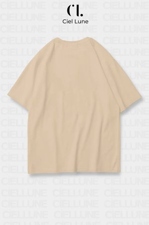 Nevermind Unisex Valknut and Vegvisir Baskılı Oversize Tişört