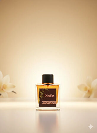 Platin Vanilya Bambu Çubuklu Oda Kokusu 100ml