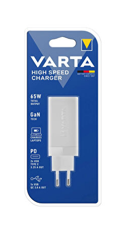 varta hızlı sarj adaptor 65w sarj adaptörü
