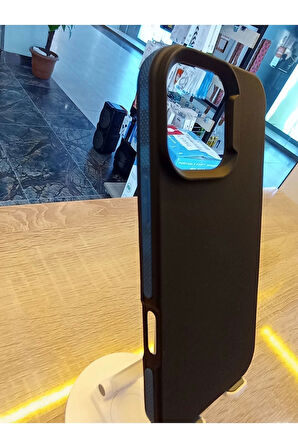 İPhone 16 Pro Max Uyumlu İçi Kadife Kenarları Renkli Lansman Kılıf