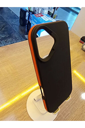 İPhone 16 Uyumlu İçi Kadife Kenarları Renkli Lansman Kılıf