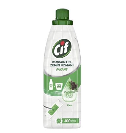 Cif Konsantre Zemin Uzmanı Fayans Çam 895 ml