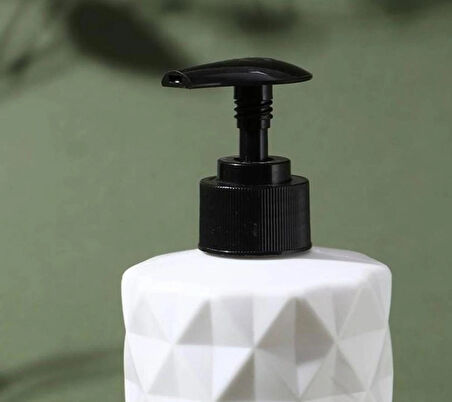 Seramik Sıvı Sabunluk BEYAZ RENK