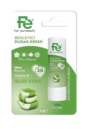 Fe Besleyici Dudak Kremi Aloe Vera