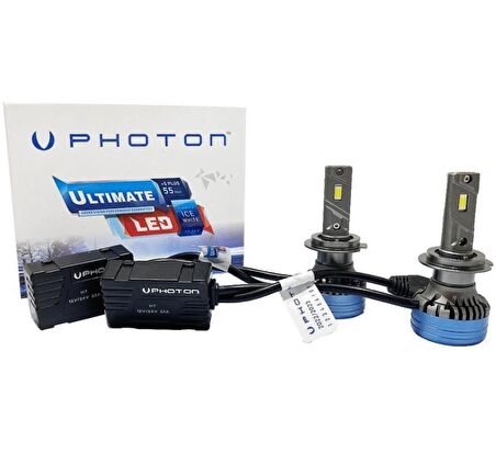 Photon Ultimate H7 Led Headlıght 9500 12-24V Lumens 5 Plus