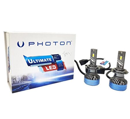 Photon Ultimate H7 Led Headlıght 9500 12-24V Lumens 5 Plus