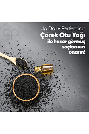Daily Perfection Çörekotu Yağı Şampuan 2 Adet 800 ml