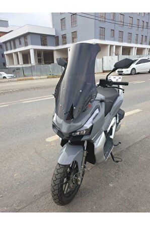 RKS Veloce 150 Siperlik Ön Cam 2023 2024 Model 75cm Siyah Renkli 4mm UZUN CAM