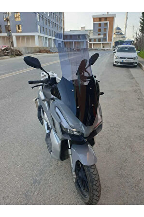 RKS Veloce 150 Siperlik Ön Cam 2023 2024 Model 78cm Açıkfüme Renkli 4mm UZUN CAM