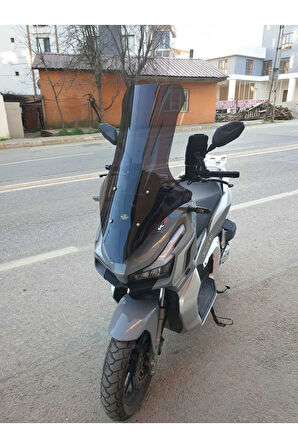 RKS Veloce 150 Siperlik Ön Cam 2023 2024 Model 78cm Siyah Renkli 4mm UZUN CAM